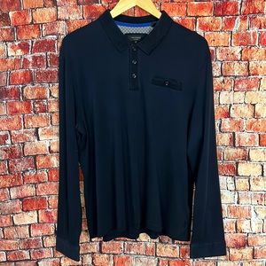 Ted Baker | Blue Long Sleeved Shirt